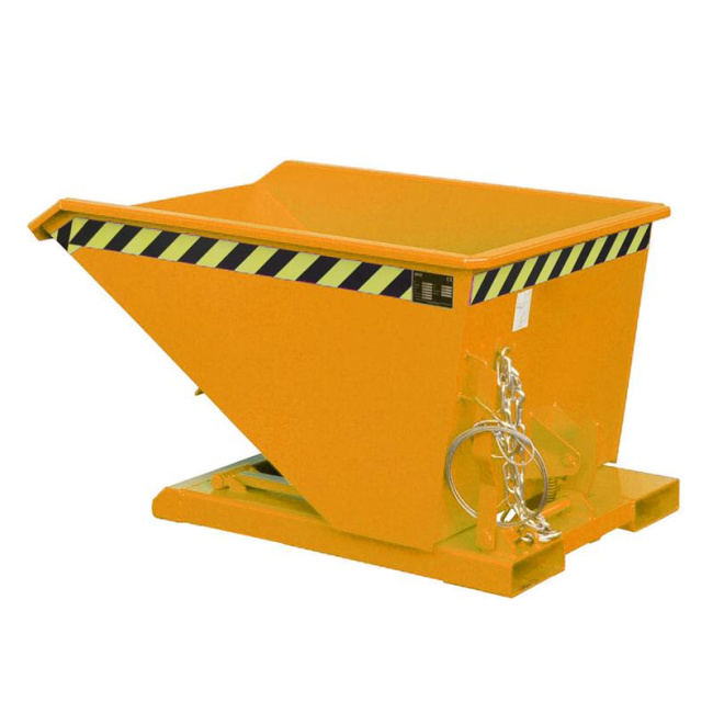 Kippbehälter NK, niedrige Bauform - Inhalt 0,3 bis 1,0 m³