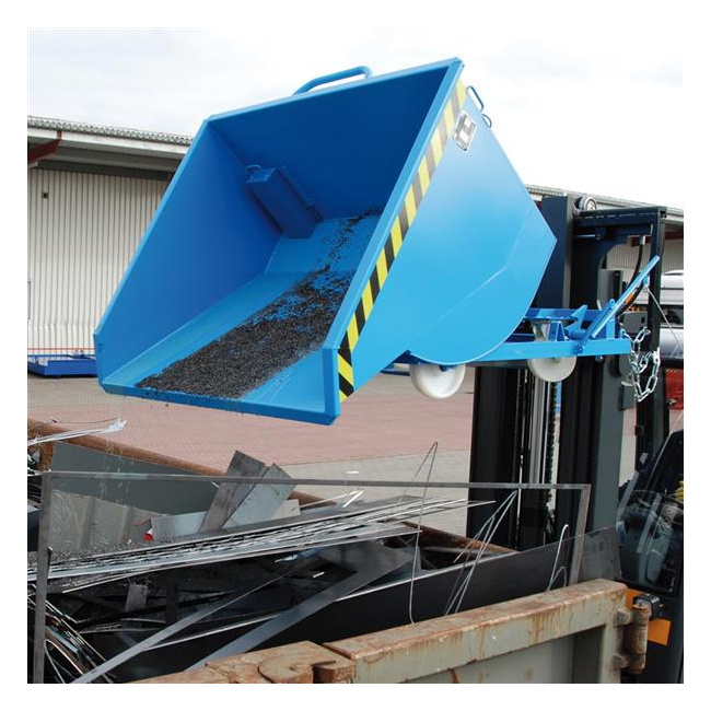 Spänebehälter mit Abrollmechanismus Inhalt 0,5 bis 0,75 m³