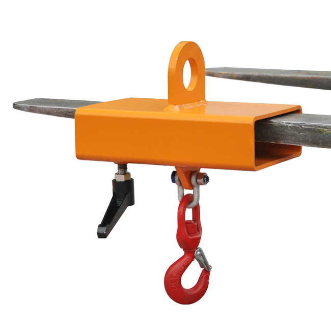 Lasthaken LH-I, Aufnahme mit 1 Gabelzinke - Tragkraft 1.000 kg Lackiert