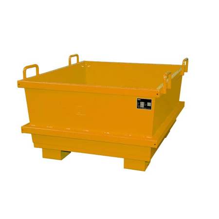 Universal-Container UC für Kran und Stapler - Inhalt 0,50 m³ Orange (RAL 2000)