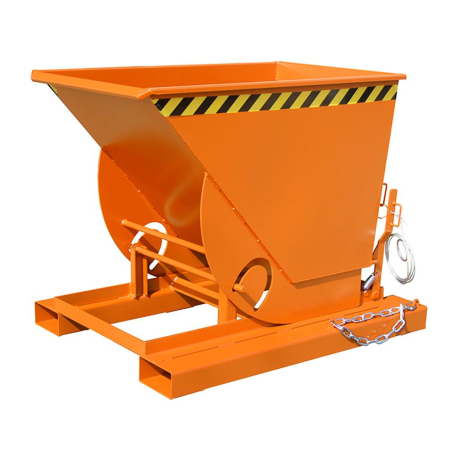 Kippbehälter AK mit Abrollsystem - Inhalt 0,50 m³ Orange (RAL 2000)