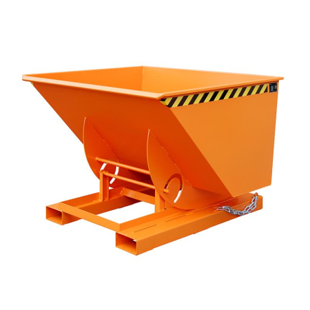 Kippbehälter AK mit Abrollsystem - Inhalt 1,00 m³ Orange (RAL 2000)