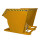 Kippbehälter BKM mit Abrollmechanismus - Inhalt 1,50 m³ Orange (RAL 2000)
