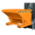 Kippbehälter Typ EXPO kompakt mit Abrollsystem - Inhalt 0,3 m³ Orange (RAL 2000)