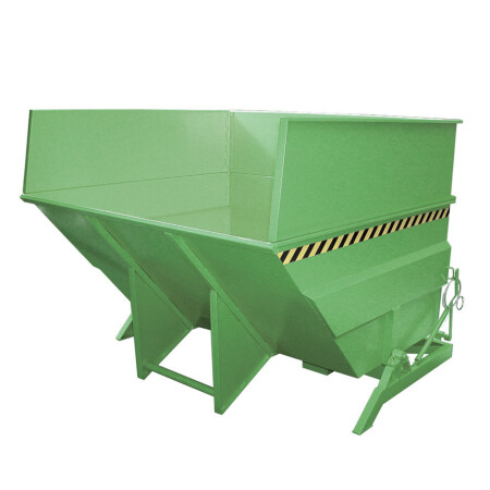 Kippbehälter Großraumbehälter BKC - Inhalt 5,0 m³ Grün (RAL 6011)