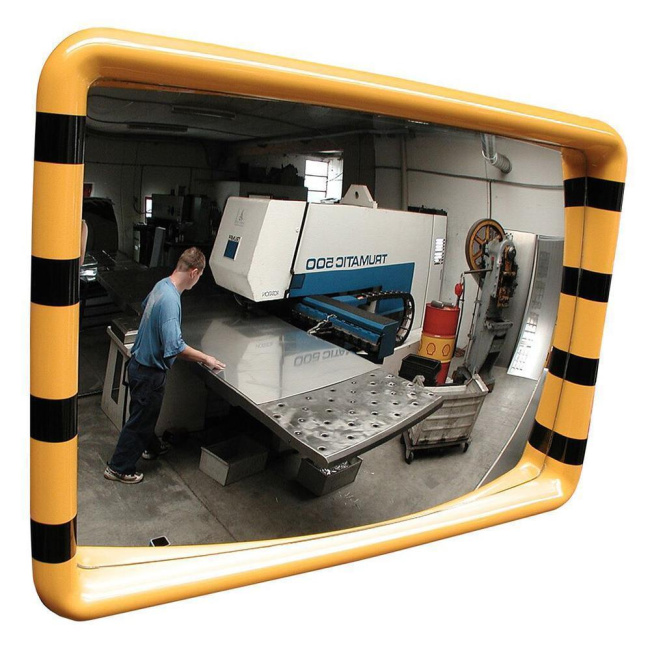 Industriespiegel mit Warnmakierung - verschiedene Formate