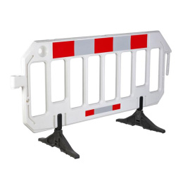 Absperrgitter aus HDPE mit Reflektorfolie, 2.000 x 1.000...