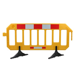 Absperrgitter aus HDPE mit Reflektorfolie, 2.000 x 1.000...