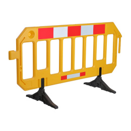 Absperrgitter aus HDPE mit Reflektorfolie, 2.000 x 1.000...