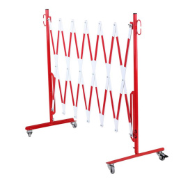 mobiles Scherengitter mit Rollen bis max. 4,0 m Länge