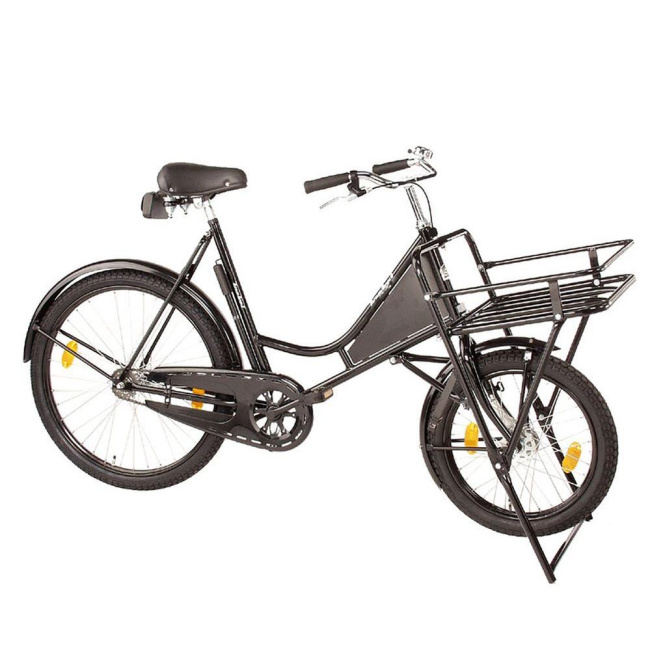 Lastenfahrrad mit Vorderradgepäckträger Classic inkl. 3-Gang-Nabenschaltung und Beleuchtung