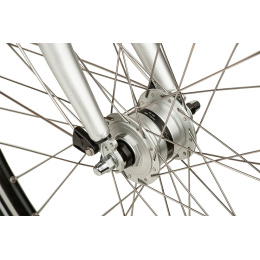 Betriebsfahrrad Courier mit Vorderrad- und Korbgepäckträger inkl. 3-Gang-Nabenschaltung und Beleuchtung