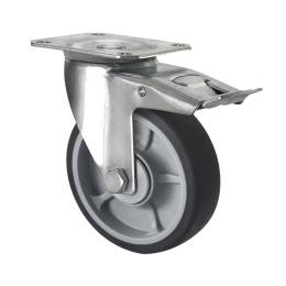 TPE Transportrolle ESD antistatisch Lenkrolle mit...