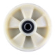 Hubwagen Rad Polyamid Nylon 200 x 50/50 mm, Achse 20 mm inkl. Kugellager - Ersatzrad
