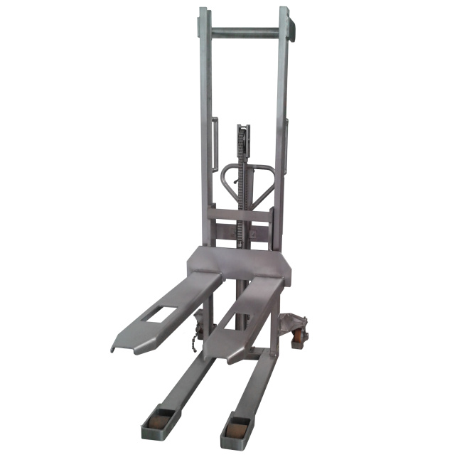 Edelstahl Hochhubwagen 10M - 1  t Tragkraft, 2.900 mm Hubhöhe