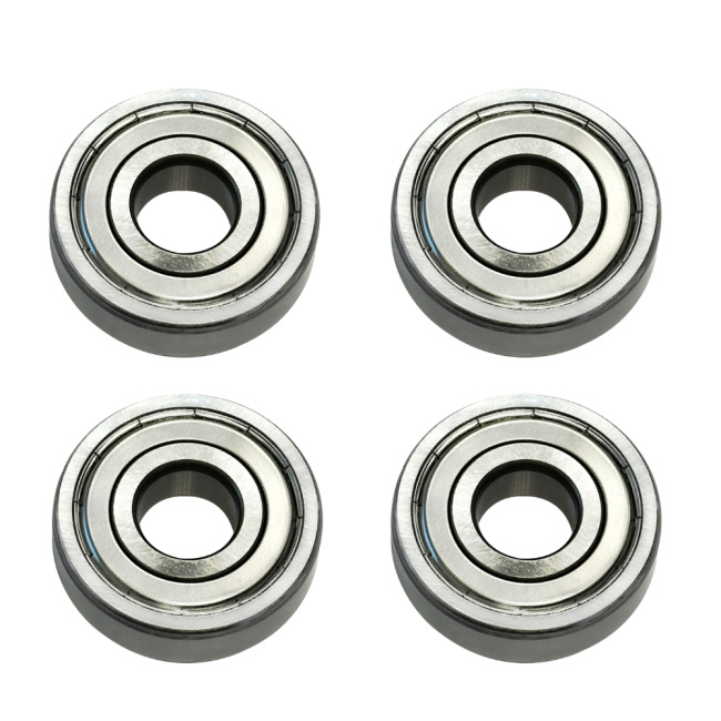 4 Stück Rillenkugellager 6200 10 x 30 x 9 mm ZZ Metalldichtung