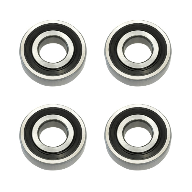 4 Stück SKF Rillenkugellager 6204 20 x 47 x 14 mm 2RS1 Kunststoffdichtung Kugellager