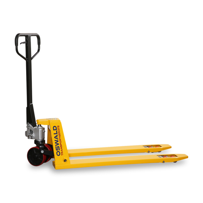 Niederflurhubwagen 1,5 t Tragkraft, 51 mm Einfahrhöhe flacher niedriger Hubwagen