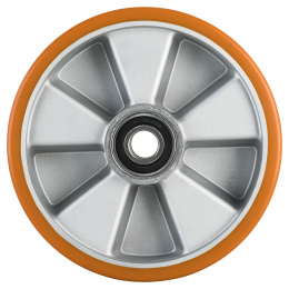 Hubwagen Rad Polyurethan 200 x 50/55 mm, Achse 20 mm...