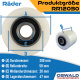 Hubwagen Räder & Rollen Satz Polyamid Single 2 Räder 2 Rollen Nylon