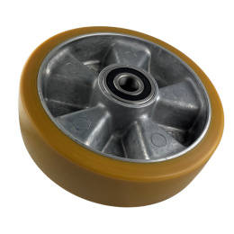 Hubwagen Rad Polyurethan 180 x 50/55 mm, Achse 20 mm inkl. Kugellager - Ersatzrad