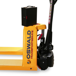 Elektrohubwagen OSWALD E20 Li-Ion 2000 kg - 800 mm elektrischer kurzer Hubwagen