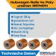 4 Stück Hubwagenrollen Polyurethan 82 x 70 mm, Achse 20 mm inkl. Kugellager - Ersatzrollen