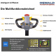 Deichselstapler DS1530 1,5 t - 3,0 m Hubhöhe OSWALD Transportgeräte Elektrostapler