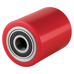 Hubwagen Rolle Polyurethan 80 x 93 mm, Achse 20 mm inkl....