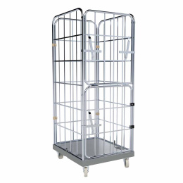 Rollbehälter FV, 4-seitig, 1 klappbare...