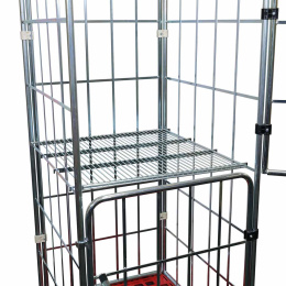 Drahtgitterzwischenboden für Rollbehälter 724 x...