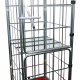 Drahtgitterzwischenboden für Rollbehälter 724 x 815 mm, 150 kg, Blau verzinkt