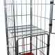 Drahtgitterzwischenboden für Rollbehälter 724 x 815 mm, 150 kg, Blau verzinkt