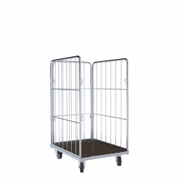 Wäschewagen Nutzhöhe 1.000 mm, Holzboden,...