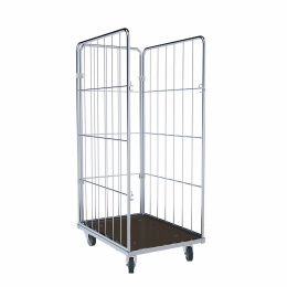 Wäschewagen Nutzhöhe 1.370 mm, Holzboden,...