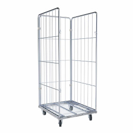 Wäschewagen Nutzhöhe 1.650 mm, Stahlboden,...