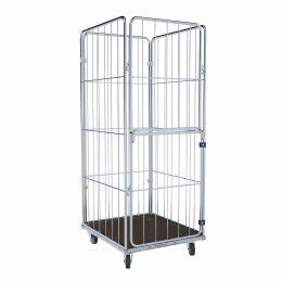 Wäschewagen Nutzhöhe 1.650 mm, Holzboden,...