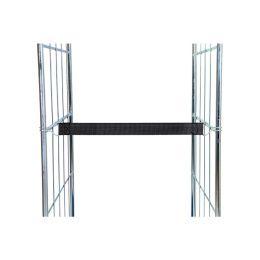 Gummispannband 37 x 480 mm, 2 Drahthaken, Spannweite max....