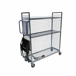 Kommissionierwagen M-2, 500 x 1.330 x 1.625 mm, 3-seitig,...