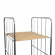 Holzzwischenboden für nestbare Rollbehälter ERGO, 600 x 720 mm, ohne Aufkantung, 150 kg