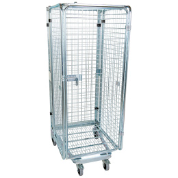 Nestbarer Rollbehälter ADB, 725 x 820 x 1.890 mm,...