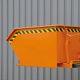 Kippbehälter mit Abrollautomatik 300 Liter - Traglast 1000 kg - Orange