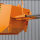 Kippbehälter mit Abrollautomatik 400 Liter - Traglast 1000 kg - Orange