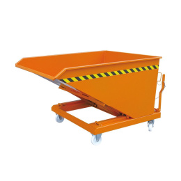 Kippbehälter mit flachem Kippwinkel - 400 Liter -...