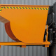 Kippbehälter mit steilem Kippwinkel - 1000 Liter - Traglast 3000 kg - Orange