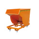Kippbehälter mit steilem Kippwinkel - 2250 Liter - Traglast 3500 kg - Orange