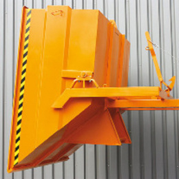 Kippbehälter extragroß - Volumen 3000 Liter - Traglast 2500 kg - Orange