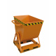 Kippmulde 2-seitig kippbar - 4-seitig anfahrbar - Volumen 300 Liter - 500 kg - Orange