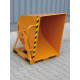 Kippmulde 2-seitig kippbar - 4-seitig anfahrbar - Volumen 600 Liter - 500 kg - Orange