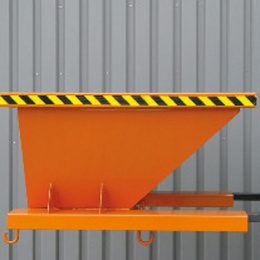 Befülltrichter mit Halterung für Big Bags - Orange